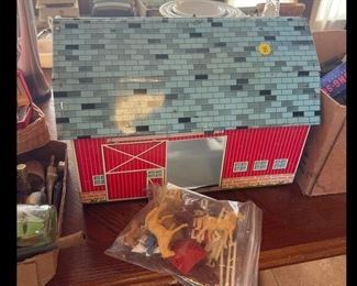 ROLLING ACRES FARM, BARN, HORSES, GATES, ETC.