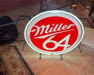 MILLER 64 SIGN