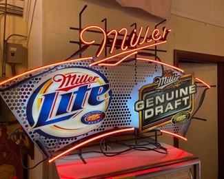 MILLER LITE SIGN