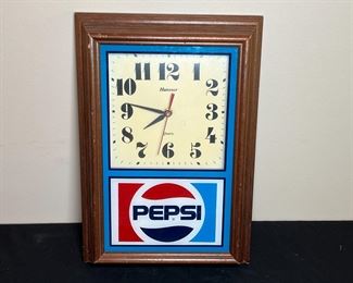 VTG 1987 Hanover Pepsi Cola Wall Clock