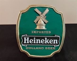 VTG Imported Heineken Holland Beer Sign