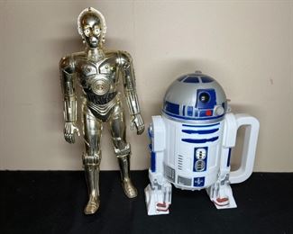 VTG Star Wars Figures R2-D2 & C3PO