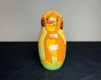 VTG Disney Lion King Nesting Dolls