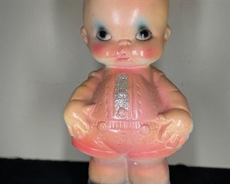2 VTG Kewpie Carnival Prize Chalk Dolls