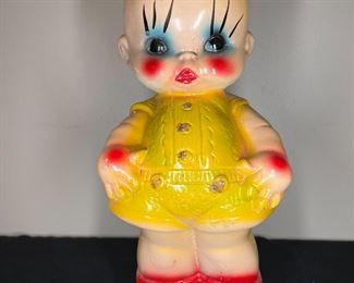 2 VTG Kewpie Carnival Prize Chalk Dolls