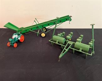 VTG John Deere Die Cars Metal Farm Equipment