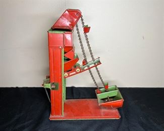 Wolverine Tin Litho Sand Elevator Bucket Loader