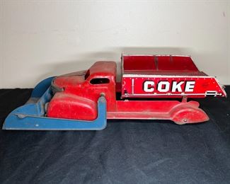 VTG 1940's Marx Coke & Coal Scoop Truck