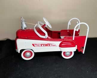 3 VTG Toy Car, Truck Tractor & Trailer