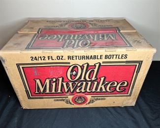 VTG Old Milwaukee 24 CT Original Cardboard Case