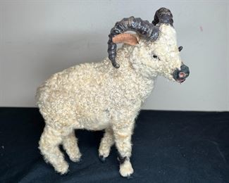 3 VTG Miniature Taxidermy real Fur Animal Figures