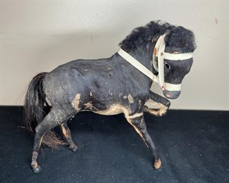 3 VTG Miniature Taxidermy Real Fur Animal Figures