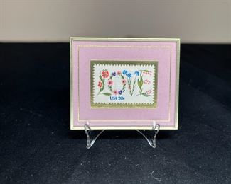 2 VTG Commemorative Postal Stamp & Medal