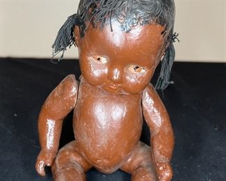 Vintage Black Americana Aunt Jemima & 2 Dolls