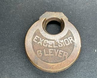 2 VTG Bells & 6 Vintage & Antique Locks