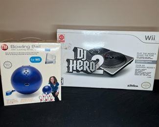 Turn Table & Bowling Ball Accessories for Wii