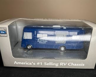 Vintage Ford Die Cast Mustang & Motorhome