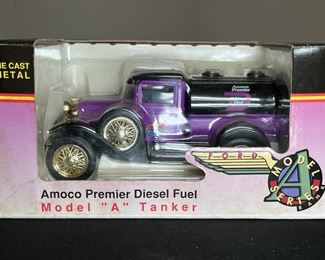 2 Amoco Premier Diesel Fuel Model A Tanker Banks