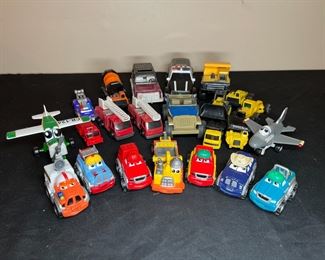 23 Vintage Tonka Trucks, cars & Emergency Vehicles