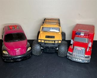 Toy PT Cruiser, Tonka Paramedic Unit & Hummer