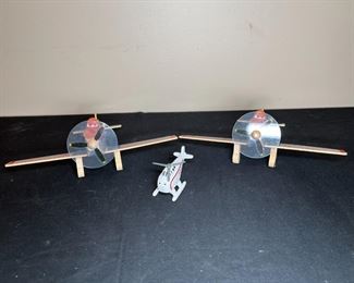 2 Disney Toy Planes & 1 Harold Helicopter