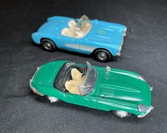 5 Vintage Diecast Corvettes & Cadillac