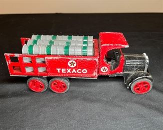 3 Vintage Coin Banks Texaco & Mountain Dew