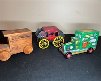 Wells Fargo Stagecoach Banks, Wage & Babo's Bank