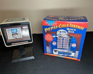 Pepsi Cola Juke Box Bank & USA Today News Bank