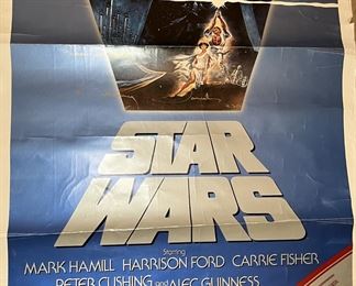 Signed Star Wars Revenge of the Jedi Promo Poster