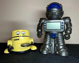Vintage Robie Bank & Excalibur Robot Bank Radio