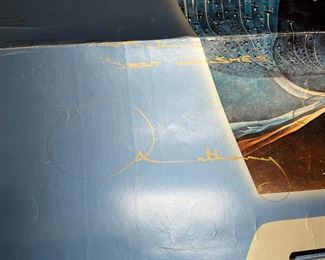 Signed Star Wars Revenge of the Jedi Promo Poster