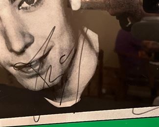 Signed Jimmy Fallon 2001 Show Poster