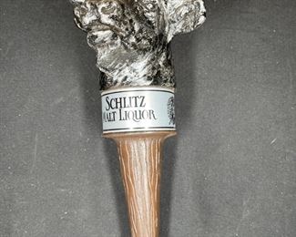 VTG 1970s Schlitz Malt Liquor Tap Handle