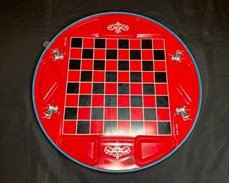 2 VTG Double Sided Chinese/American Checkers Sets
