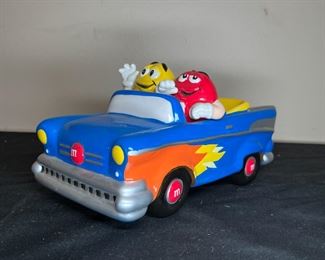 3 Collectable M&M Dispensers & Displays