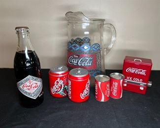 Collectable Coca Cola Salt & Pepper & More