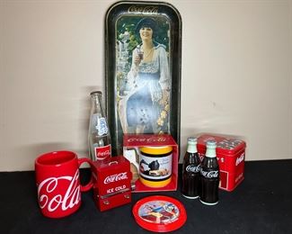 Collectable Coca Cola Tray, Toothpick Dispense +