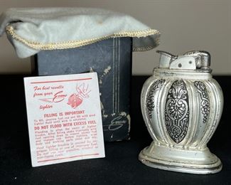 Silver Art Nouveau Style Lighter