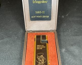 4 Collectible Lighters, Gold Bar, Olympics, Ronson