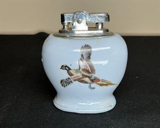 Vintage Collectible Sea Horse & Pheasant Lighters