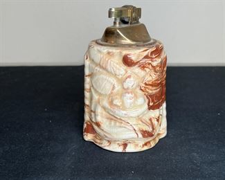 3 Vintage Collectible Dolphin & Tiki Lighters