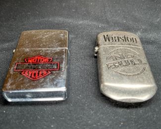 Winston No Bull & Harley Davidson Lighters