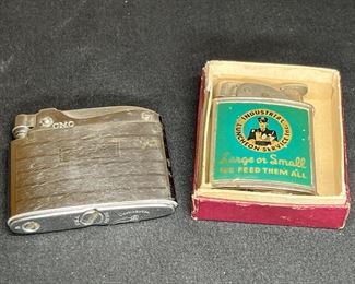 Evans Spitfire Advertising & Continental Lighters