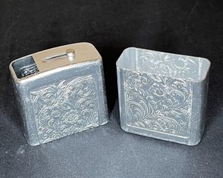 Cigarette Case, Lighter & Lighter Cover
