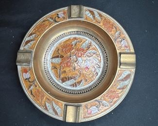 4 Vintage Ashtray & Cigar Holder