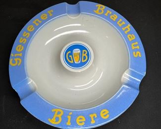 4 Souvenir & 4 Floral Ashtrays