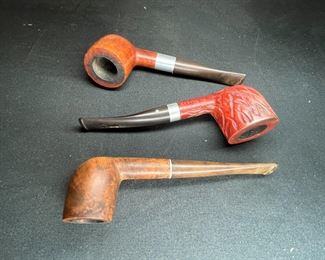 3 Dr Grabow Tobacco Pipes, Duke, El dorado & Lark
