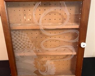 Glass Front 13 Slot Pipe Display, 11 Pipes & More