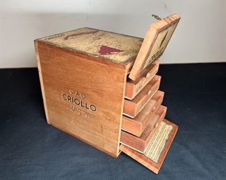 C.A.O Criollo 4 Drawer Cuban Cigar box
